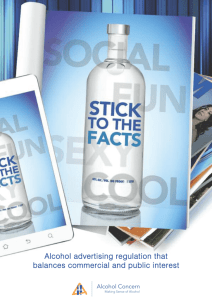 Stick to the Facts: Alcohol advertising regulation