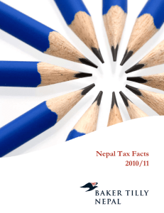 Nepal Taxation Guide 2011