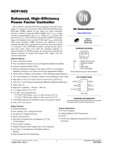 NCP1602 - Enhanced, High-Efficiency Power