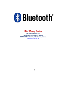 A Chapter on Bluetooth by Rab Nawaz Jadoon