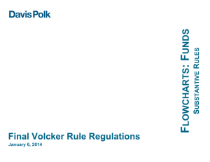 Volcker Rule Final Regulations: Funds Flowcharts