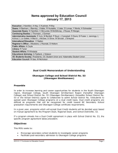 2013 01 17 - Okanagan College