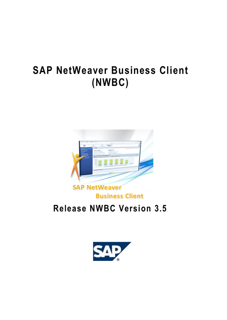 sap netweaver business client 6.0