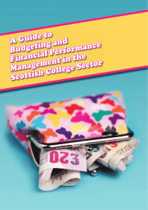 A Guide to Budgeting and Financial Performance Management in