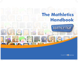 The Mathletics Handbook