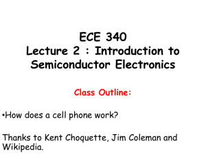 ECE 440 Lecture ?? : Topic