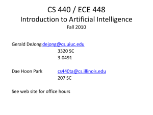 CS 440 / ECE 448