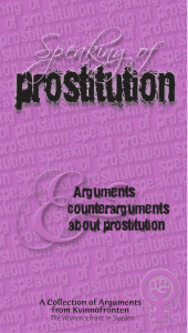 Speaking of Prostitution - Prostitution Research & Education