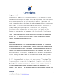 Constellation Brands - Greater Rochester Enterprise