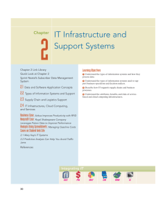 IT Infrastructure and Support Systems - E-Book