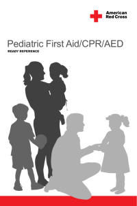 Pediatric First Aid/CPR/AED