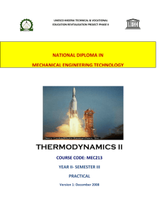 MEC 213 Practical - Unesco