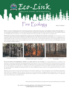 Fire Ecology Eco-Link v.2 - Idaho Forest Products Commission