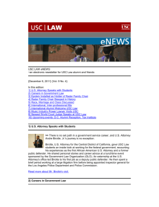 USC LAW eNEWS - USC Gould School of Law