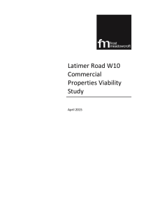 Latimer Road Commercial Properties Viability Study 2015