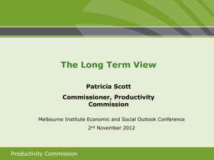 View presentation - Melbourne Institute of Applied Economic and