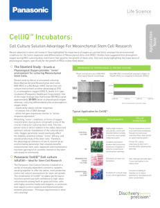 CellIQTM Incubators - Purchasing Services