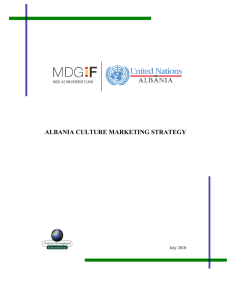 albania culture marketing strategy