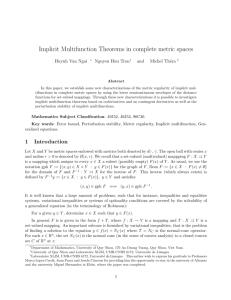 Implicit Multifunction Theorems in complete metric spaces