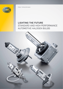 lighting the future standard and high performance automotive