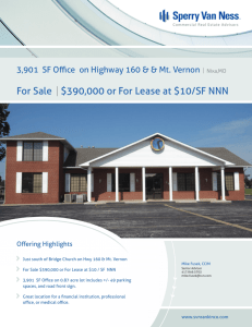 $390,000 or For Lease at $10/SF NNN For Sale |