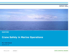 Crane Safety in Marine Operations