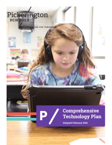 Comprehensive Technology Plan - Pickerington Local School District