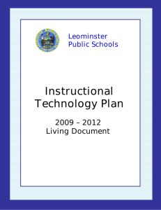 Instructional Technology Plan