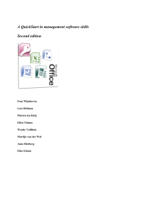 A Qui Secon ickStart nd edition in mana n agement ssoftware skills