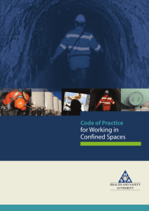 for Working in Confined Spaces