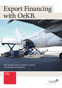 Export Financing with OeKB.