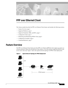 PPP over Ethernet Client