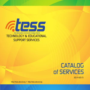 7c.2 Catalog of Services 2010