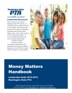 Money Matters Handbook