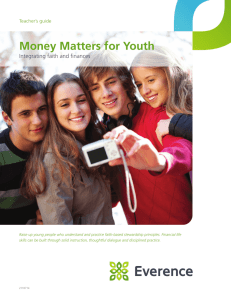 Money Matters for Youth - Church of the Brethren