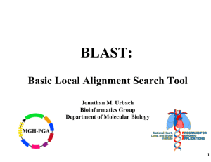 BLAST: Basic Local Alignment Search Tool
