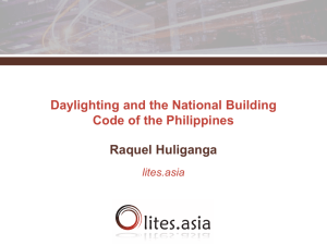Daylighting and the National Building Code of the