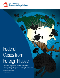 Federal Cases from Foreign Places