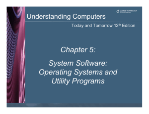 Chapter 5: System Software