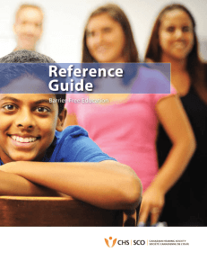 Reference Guide - Canadian Hearing Society