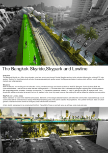 The Bangkok Skyride,Skypark and Lowline