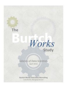 The Burtch Works Study 2015