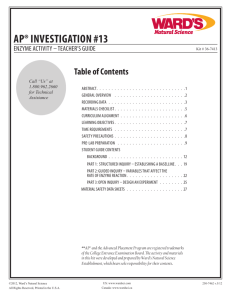ap® investigation #13