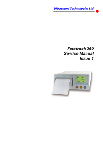 Fetatrack 360 Service Manual Issue 1