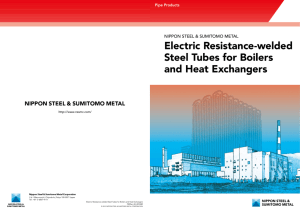 Electric Resistance-welded Steel Tubes for Boilers and Heat