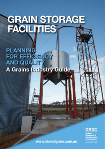 Grain Storage Facilities: Planning for efficiency and quality