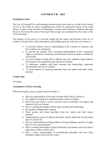 CONTRACT B – 2012