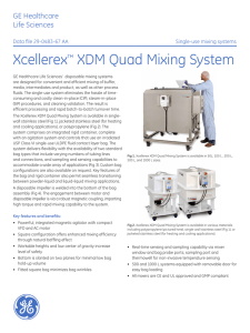 Xcellerex™ XDM Quad Mixing System