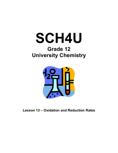 SCH4U - Unit 4
