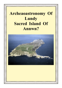 Lundy Sacred Island